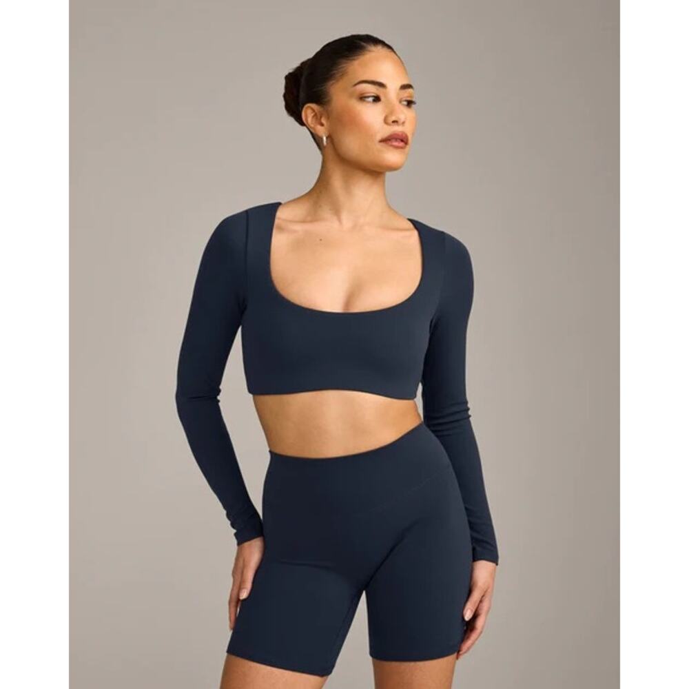 Oner Active Softmotion Long Sleeve Scoop Neck Crop Too